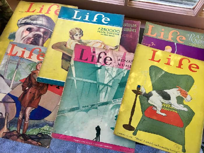 Stunning Collection of Colorful Life Magazine in Pristine Condition