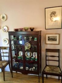 Curios Filled With Fine Antiques