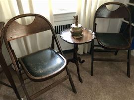 Antique Folding Chairs