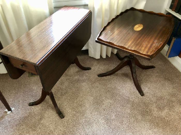 Antique Drop Leaf Tables & More