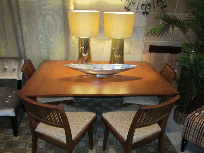 Mid-century Drexel table and chairs