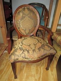 Tastefully upholstered chair