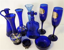 Cobalt Blue Glass