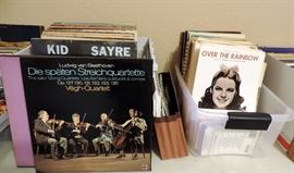 Vintage LP Albums and Sheetmusic