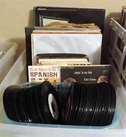 LP's and 45's Records