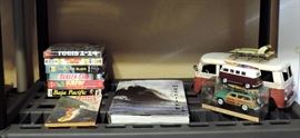 Surf VHS Tapes and VW Vans