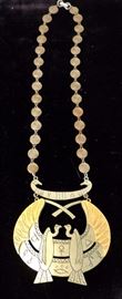 Egyptian Theme Vintage Necklace