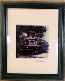 New Orleans Streetcar Print by Poscousky