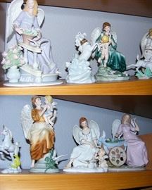 Assorted porcealin Angels