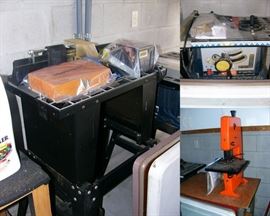 Tools - Craftsman Router Table, Ryobi Table Saw, Black & Decker Band Saw