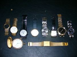 Men's Watch's... Hamilton, Genera, Seiko, Timex Indiglo, Bell & More, Skagen Denmark, Waltham Pocket, and Classic Gold Movado