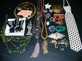 Costume Jewelry and shoe clips