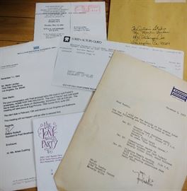 A fraction of the Personal Movie Memorabilia of Mr. Martin Landau