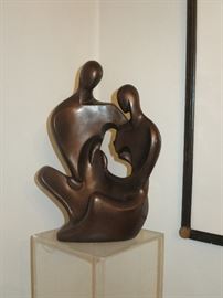 This Sculpture (signed) was a gift from Mark Cherry, creator of "Desperate Housewives."