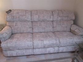 La-Z-Boy Sofa with tags still on.  Looks comfy!