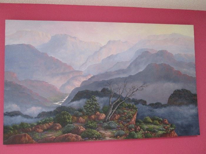 Grand Canyon Art Piece by Dona Goodfellow