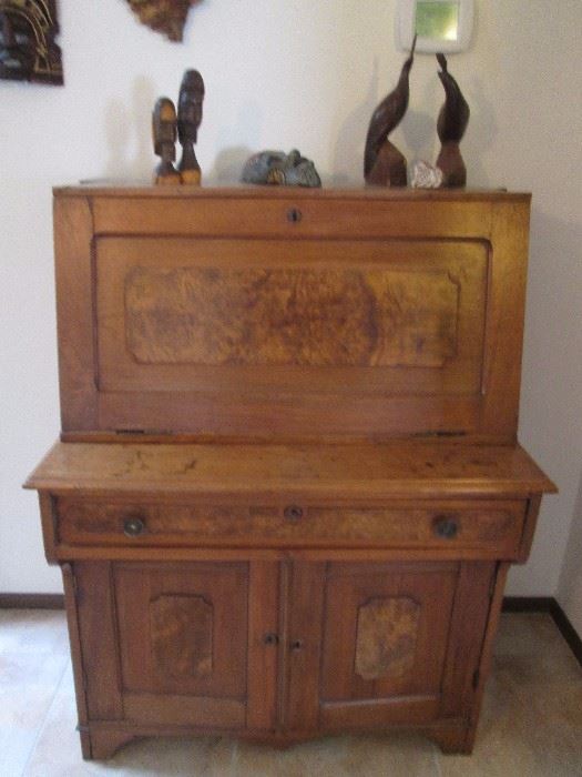 Wonderful drop-front desk, hails from Southern Missouri and Grandpa's house