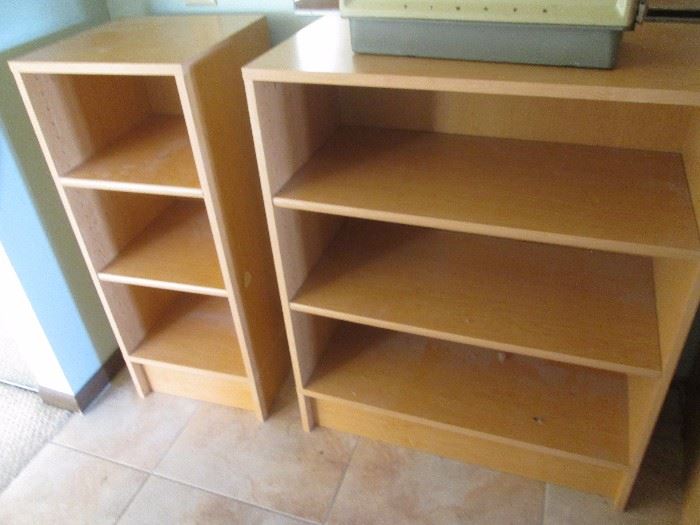 And bookshelf units