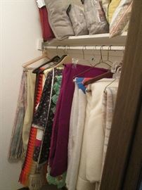 Blankets and throw pillows