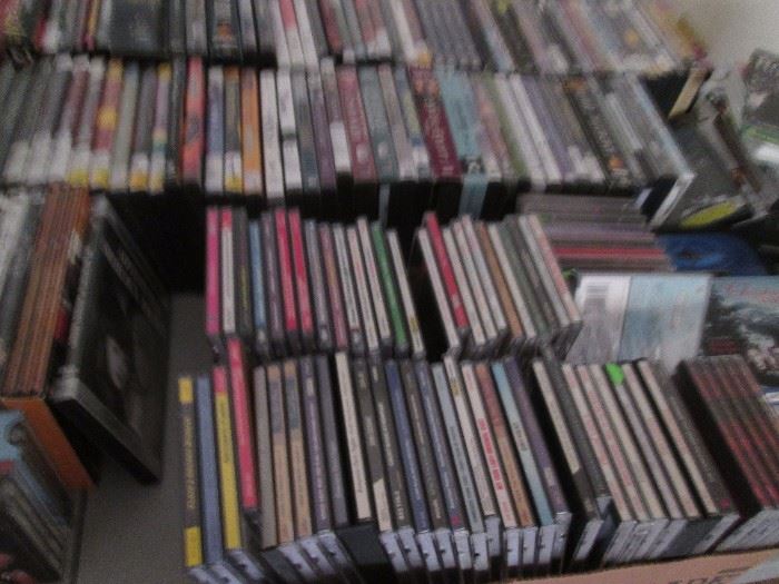 Huge array of music CD's, DVD's, Vinyl's and 78's