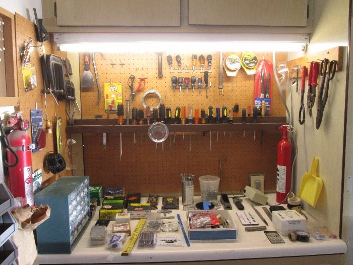 Garage begins here with tools