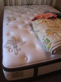 Queen mattress set by Stearns & Foster, Signature Lily-Rose pillow top.  Looks new!