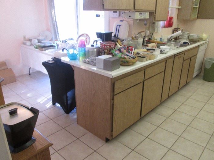 Overview of kitchen area