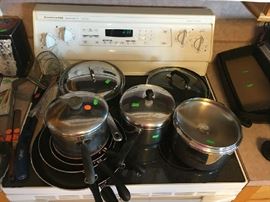 stainless steel pots and pans