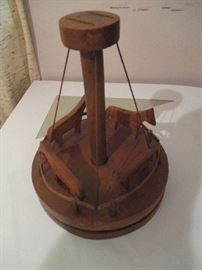 Handcrafted whirlie gig