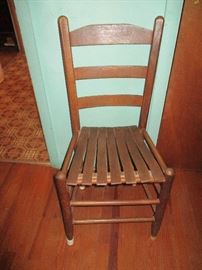 Handcrafted side chair
