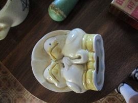 Vintage toothbrush holder.