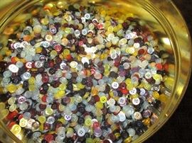 Huge bucket of buttons