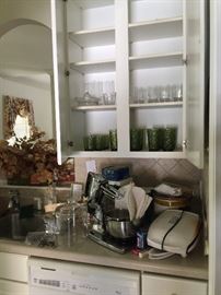 Sunbeam mixer, lean grilling machine, and crock pot