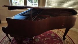 Young Chang baby grand piano and bench
