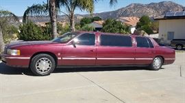 1998 Cadillac Limo 157k miles, good tires, runs great, front driver seat needs some repair otherwise fantastic car. Was a private limo not a rental or livery. 