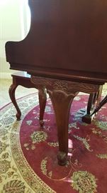 Young Chang baby grand piano and bench