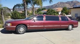 1998 Cadillac Limo 157k miles, good tires, runs great, front driver seat needs some repair otherwise fantastic car. Was a private limo not a rental or livery. 