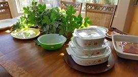 corning ware and pyrex cookware