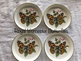 Royal Worcester Butterflies