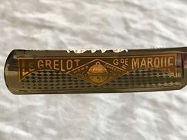 Le Grelot straight edge razor