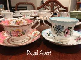 Royal Albert Teacup and Saucers