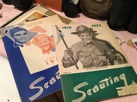 Vintage Scouting magazines 