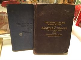 WW1 Military Medic books