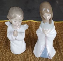 IET005 Lladro Virgin and Angel Praying
