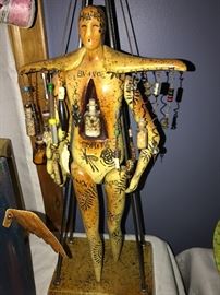 Handcrafted unique art item