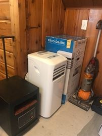 Frigidaire Portable Air Conditioner, Room Heater, Dyson Vacuum. 