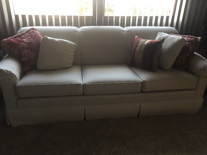 Beautiful sofa and matching chair - pristine condition!