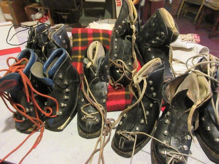Vintage ski boots 