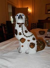 19 C Staffordshire Dog, 1 of pair