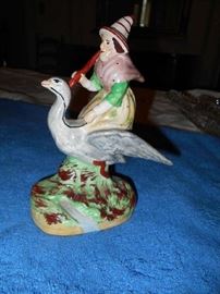 19 th C Staffordshire "Mother Goose"